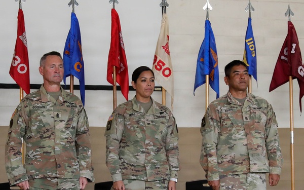 103rd Troop Command change of responsibility
