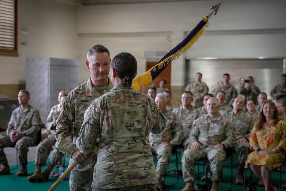 103rd Troop Command change of responsibility