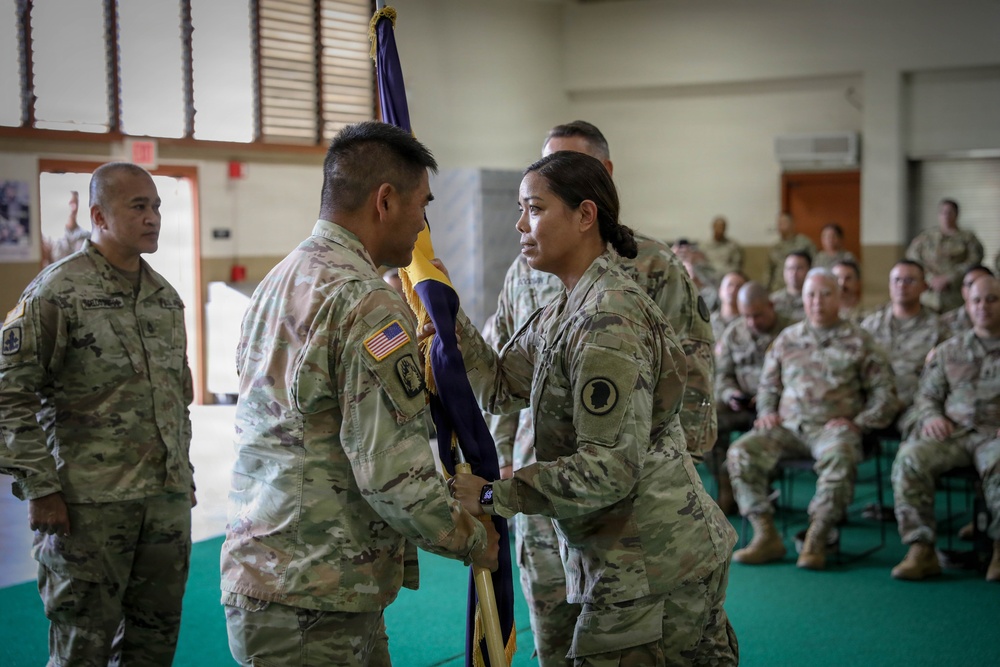 103rd Troop Command change of responsibility