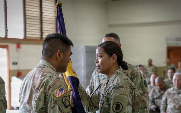 103rd Troop Command change of responsibility
