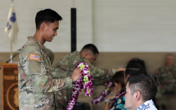 103rd Troop Command change of responsibility