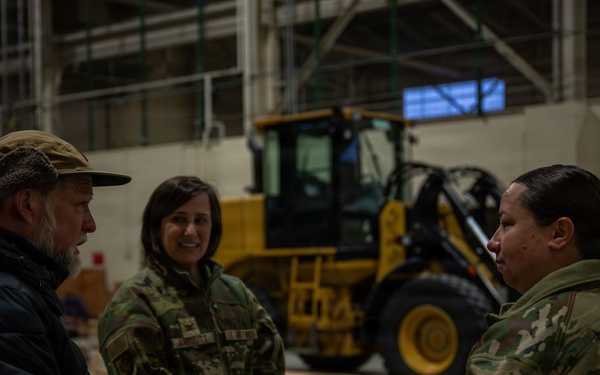 Alaska State House District 22 Representative Ted Eischeid visits JBER