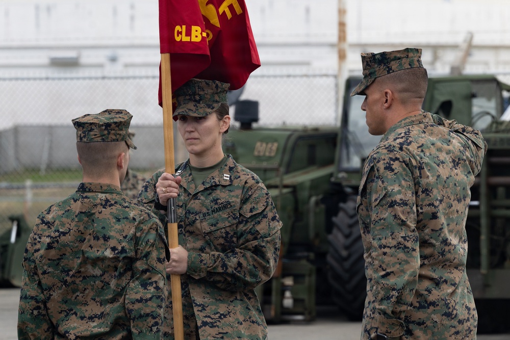 CLB-31 holds change of command ceremony | 2026