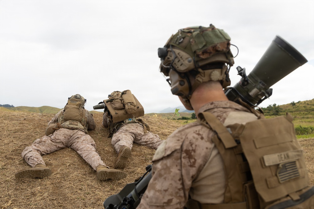 22nd MEU(SOC) | India Co. Conducts Live-Fire M240B MMG Range