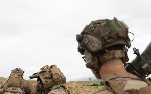 22nd MEU(SOC) | India Co. Conducts Live-Fire M240B MMG Range