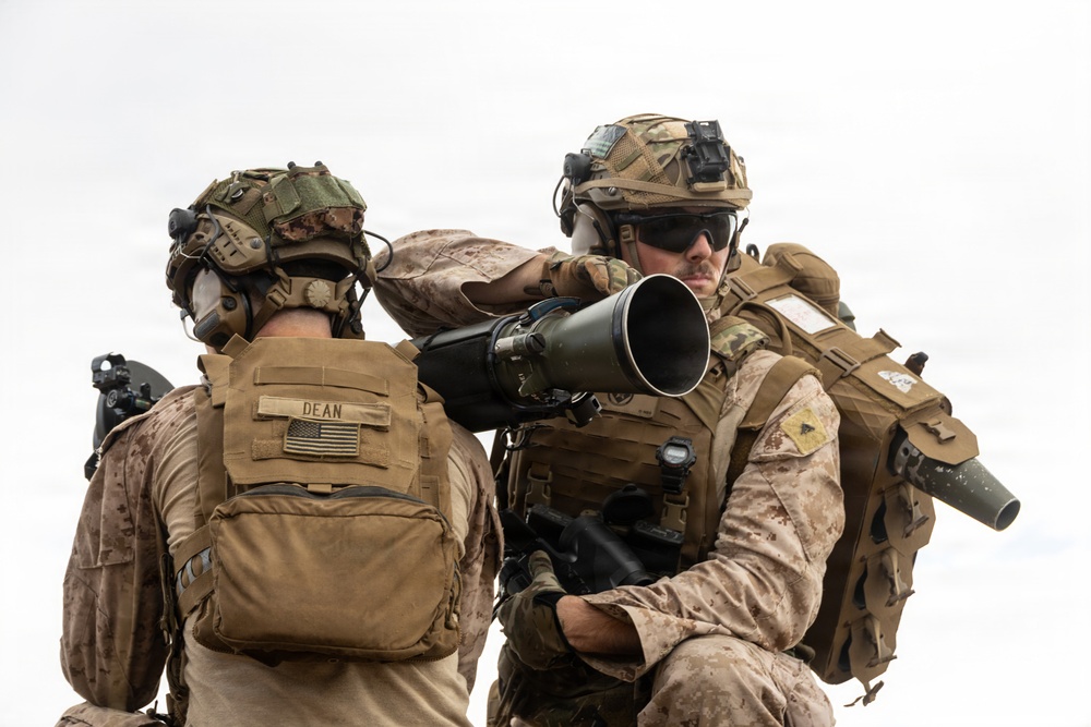 22nd MEU(SOC) | India Co. Conducts Live-Fire M240B MMG Range