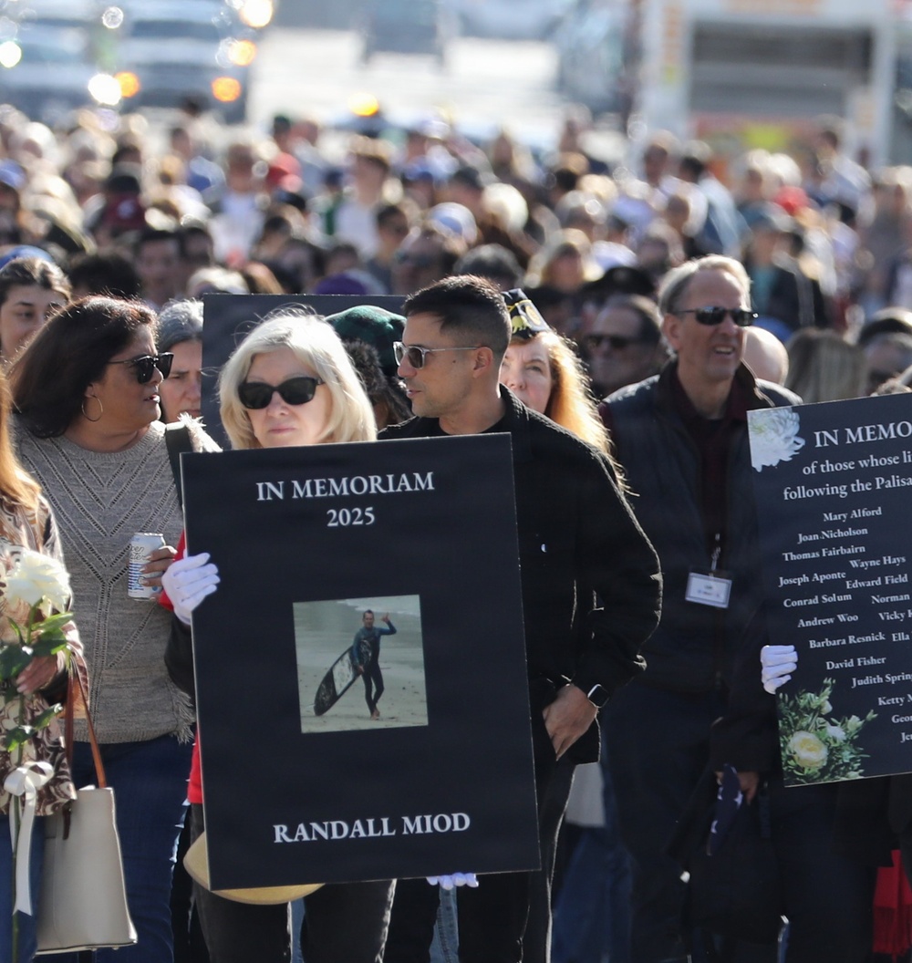 Pacific Palisades community honors lives lost during the 2025 Palisades fires