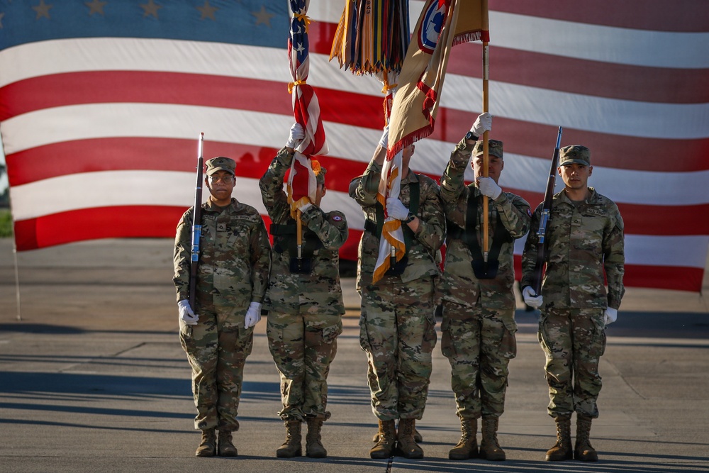 311th ESC Change of Command