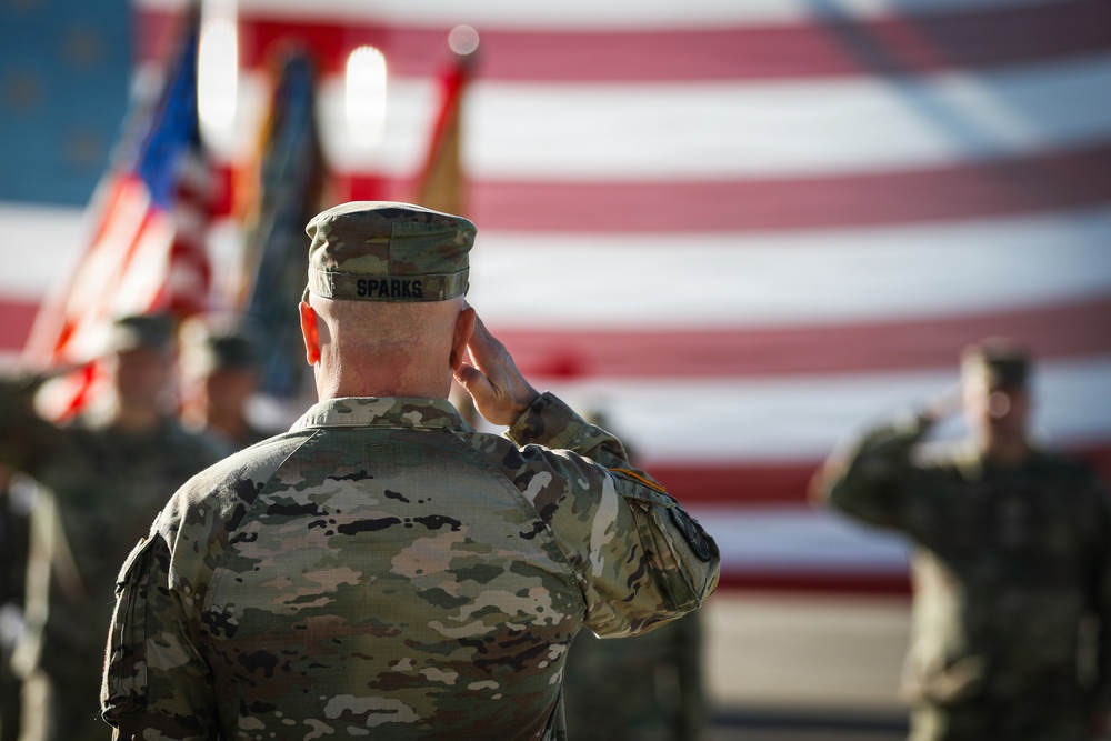 311th ESC Change of Command