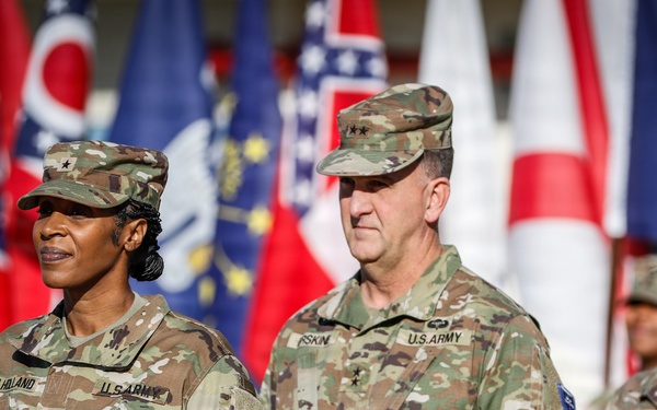 311th ESC Change of Command