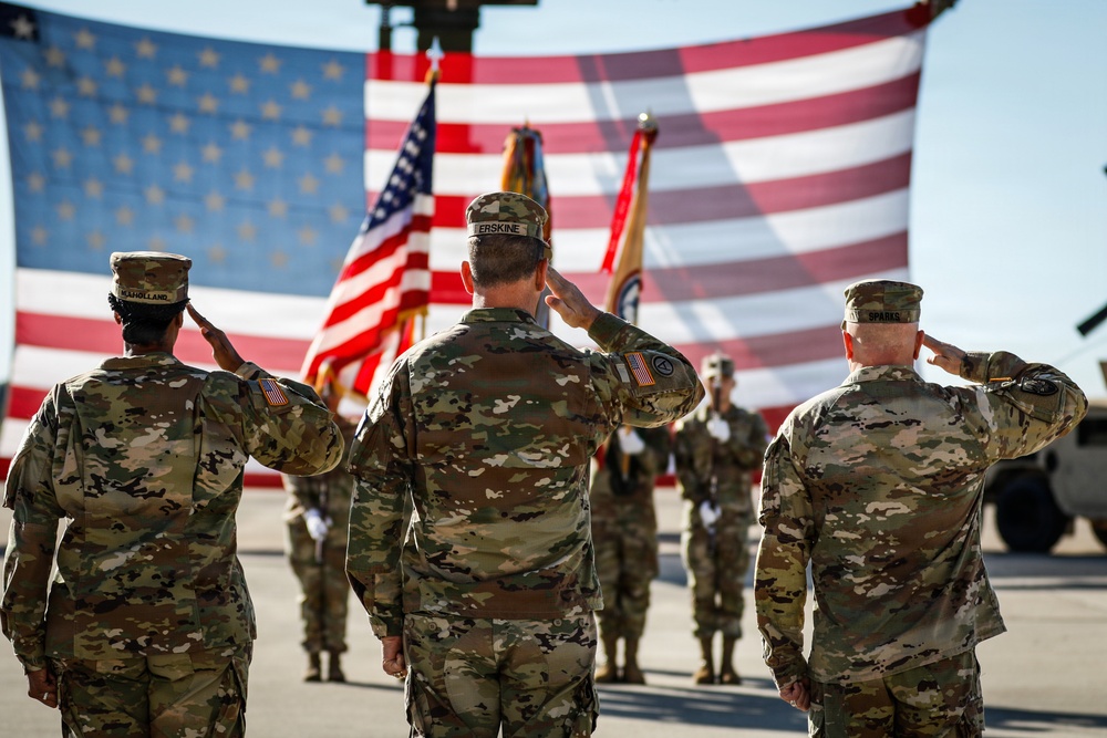 311th ESC Change of Command