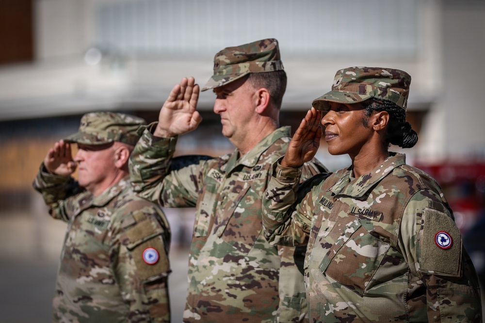 311th ESC Change of Command