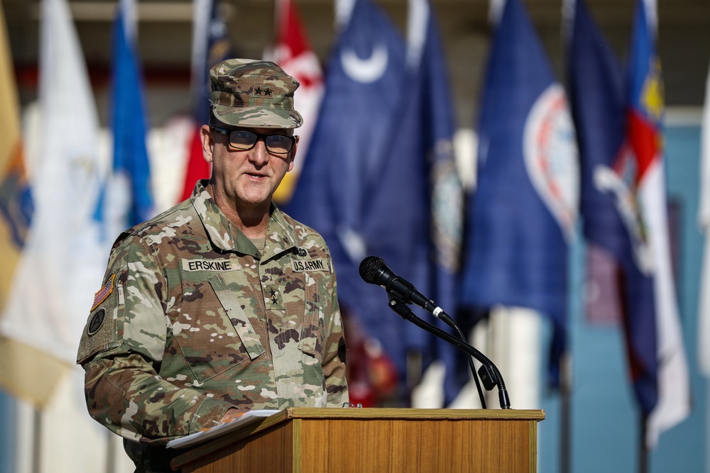 311th ESC Change of Command