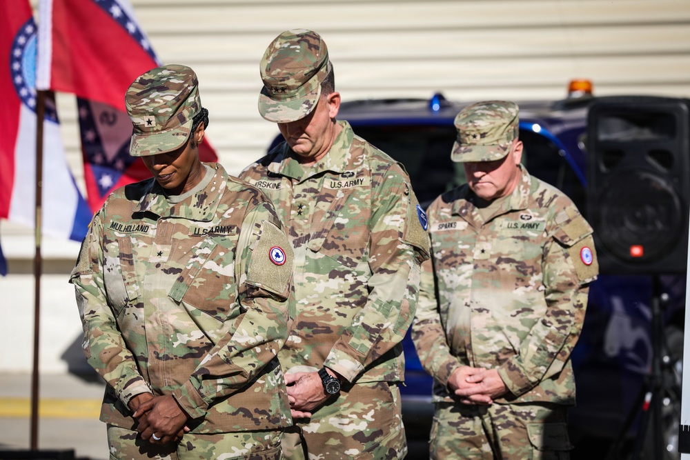 311th ESC Change of Command