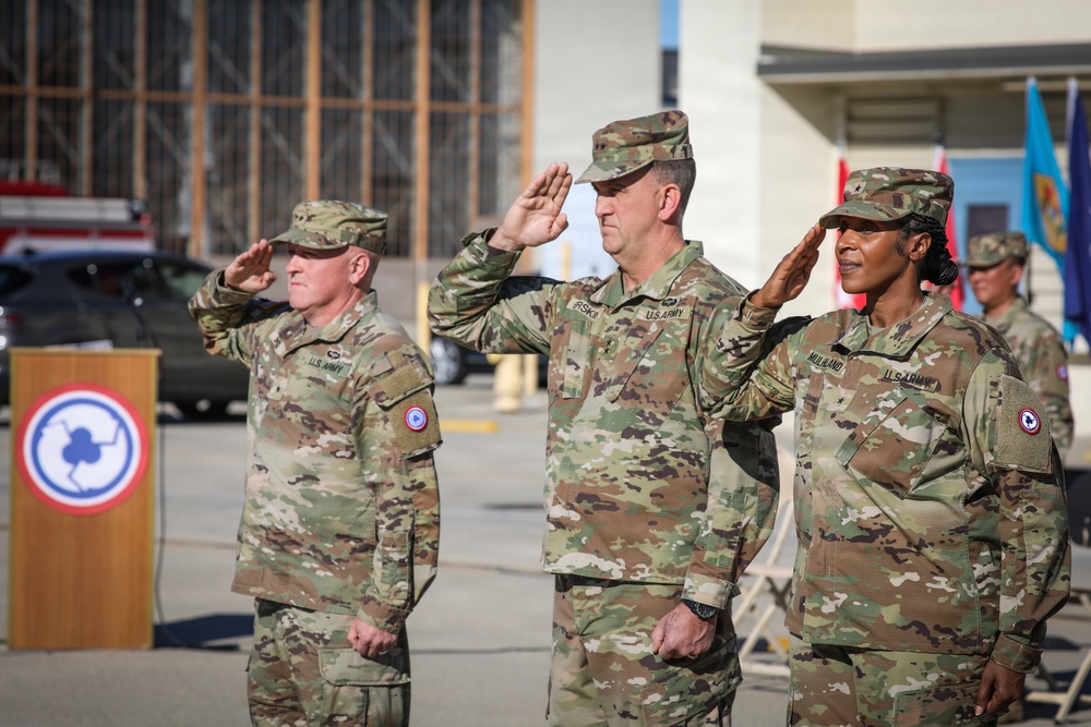 311th ESC Change of Command