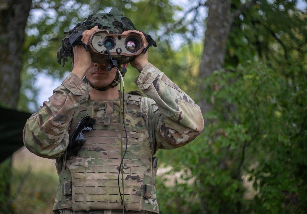 1st Infantry Division 1-7 FA Live Fire Training