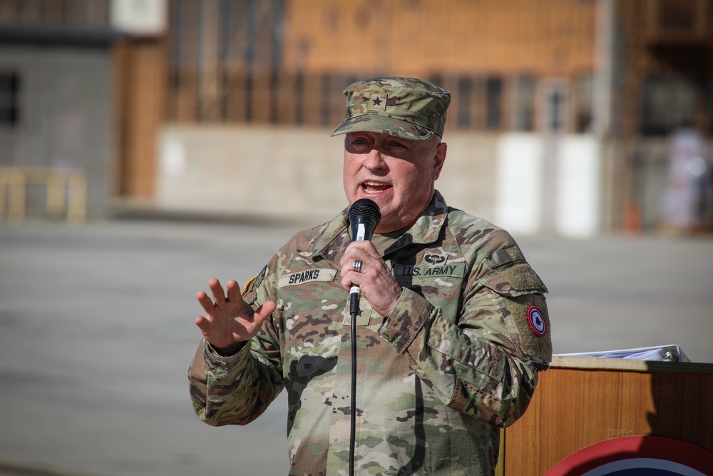 311th ESC Change of Command
