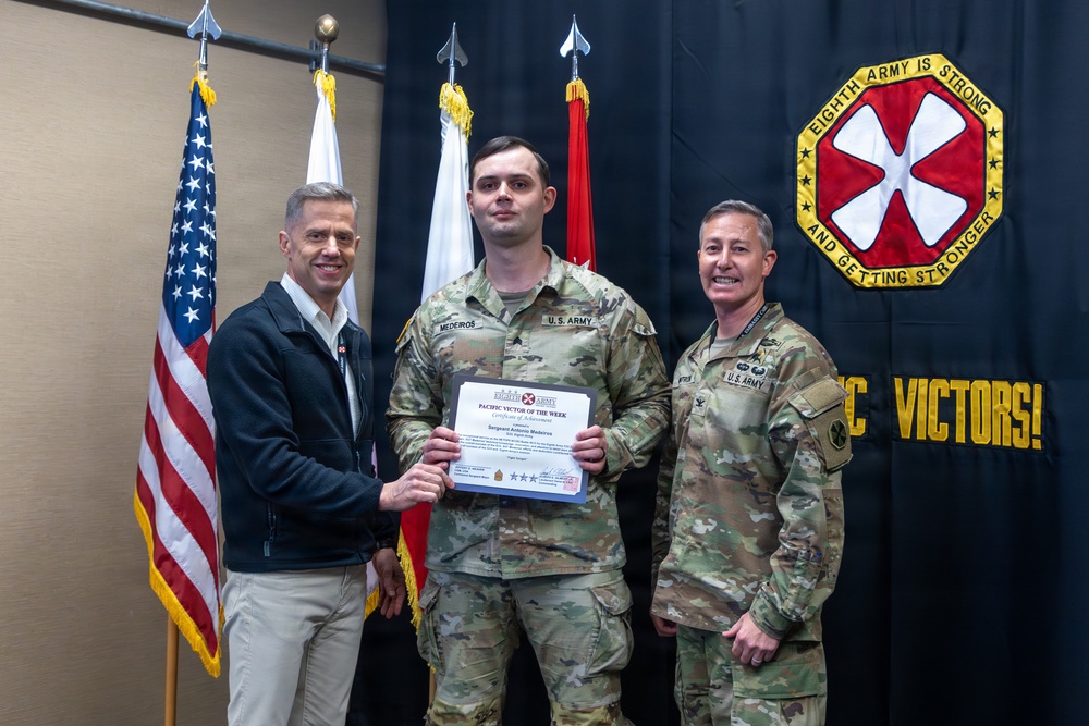 Pacific Victor of the Week, Jan. 13, 2026