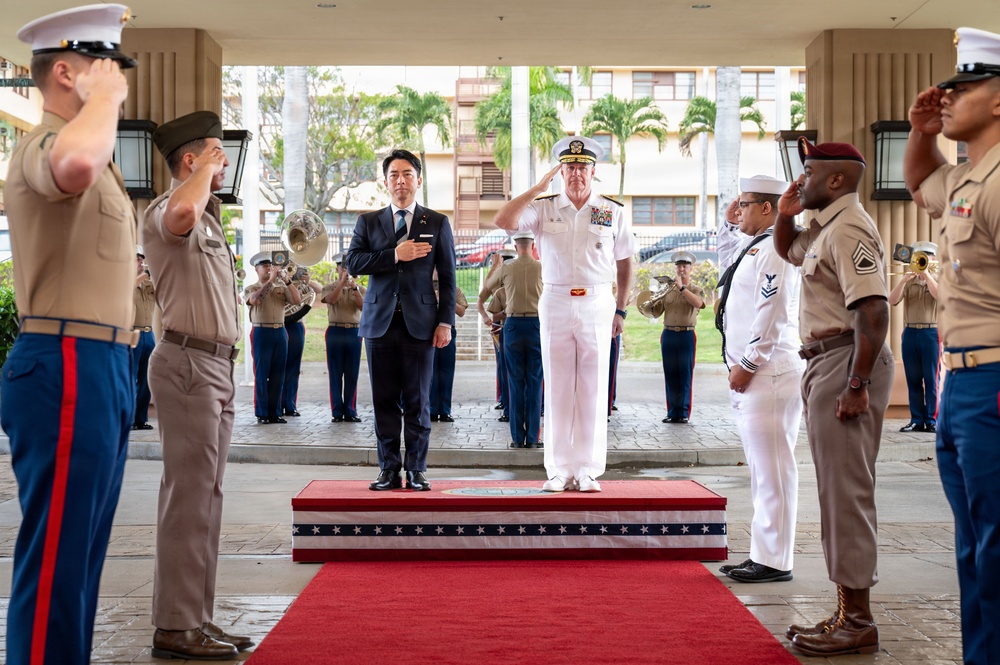 Japan Minister of Defense visits U.S. Indo-Pacific Command