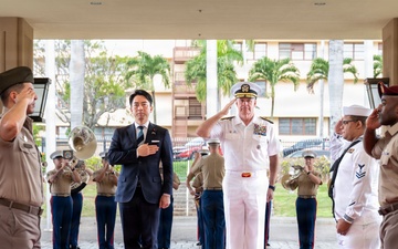 Japan Minister of Defense visits U.S. Indo-Pacific Command