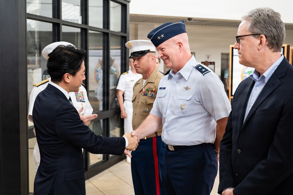 Japan Minister of Defense visits U.S. Indo-Pacific Command