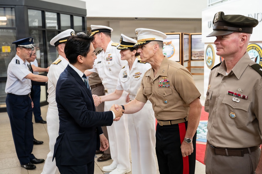 Japan Minister of Defense visits U.S. Indo-Pacific Command
