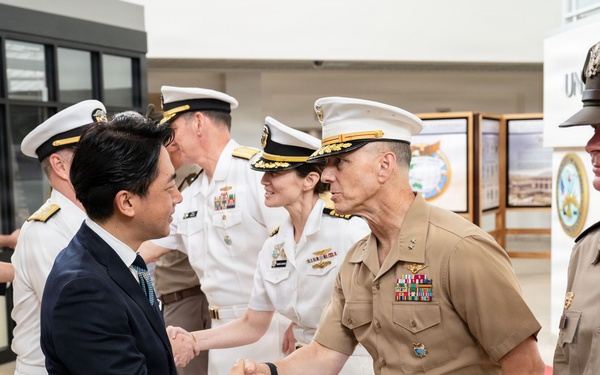 Japan Minister of Defense visits U.S. Indo-Pacific Command