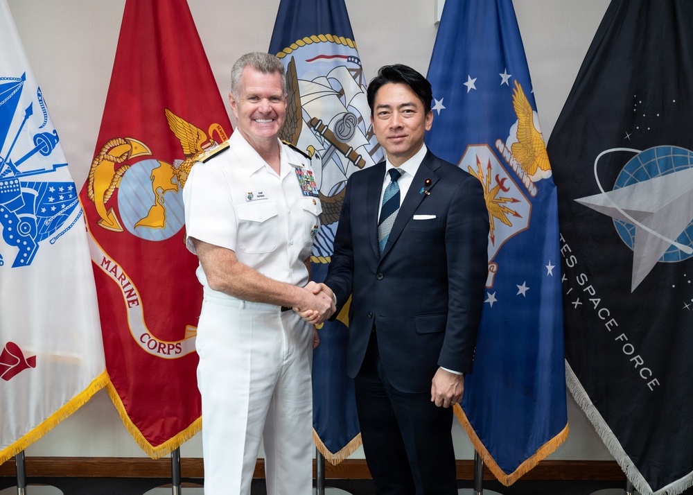 Japan Minister of Defense visits U.S. Indo-Pacific Command