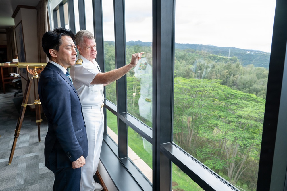 Japan Minister of Defense visits U.S. Indo-Pacific Command