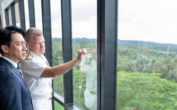 Japan Minister of Defense visits U.S. Indo-Pacific Command