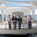 Japan Minister of Defense visits USS Arizona Memorial