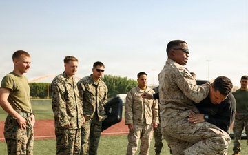 TF 51/5th MEB conducts MCMAP sustainment