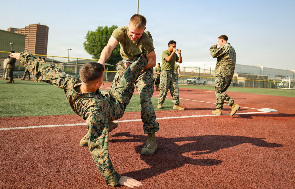 TF 51/5th MEB conducts MCMAP sustainment