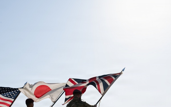 U.S., U.K., Japan Ground Self Defense Force commence Multinational Airborne Exercise