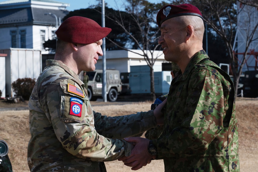 U.S., U.K., Japan Ground Self Defense Force commence Multinational Airborne Exercise