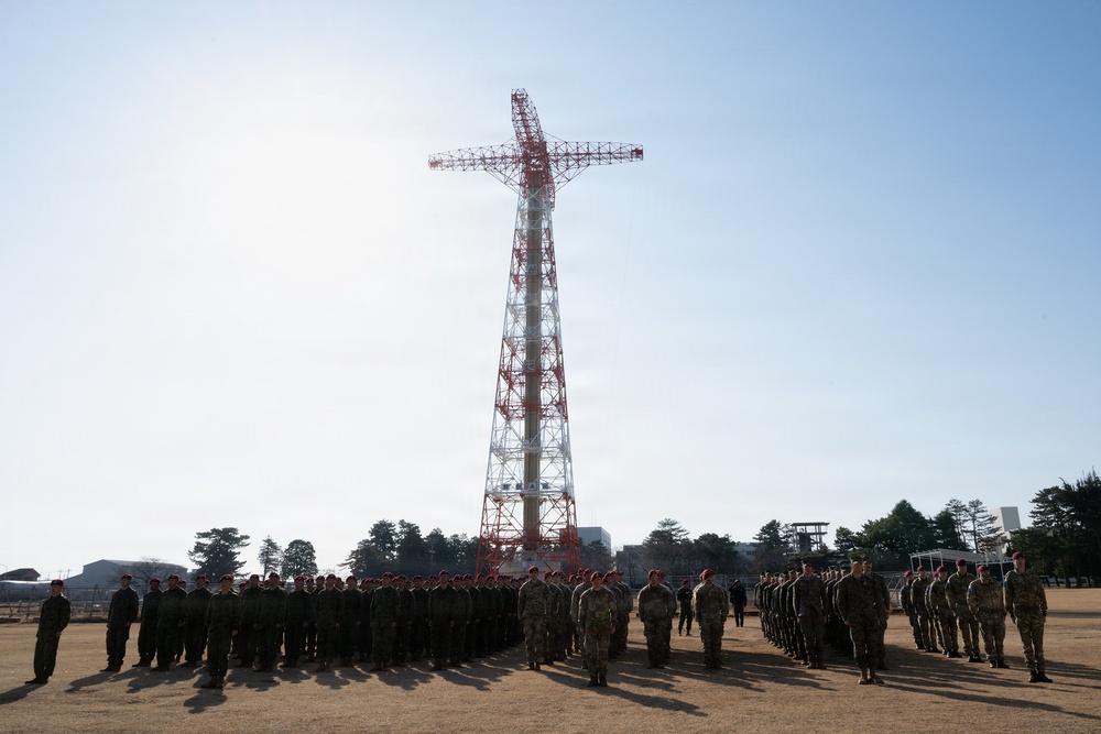 U.S., U.K., Japan Ground Self Defense Force commence Multinational Airborne Exercise