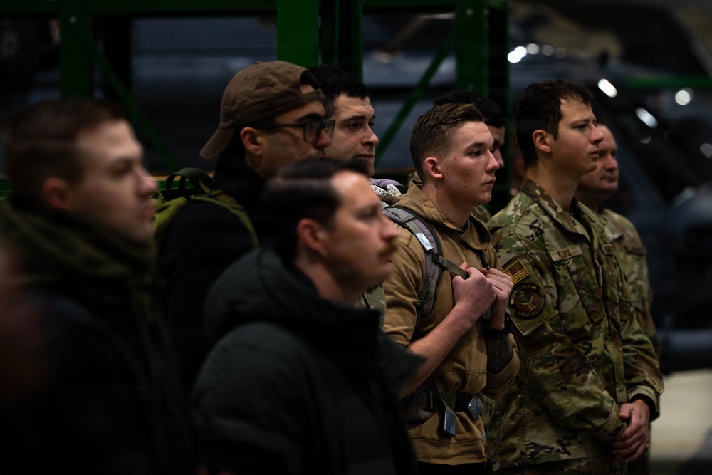 Aviano AB takes part in Jolly 22 memorial ruck