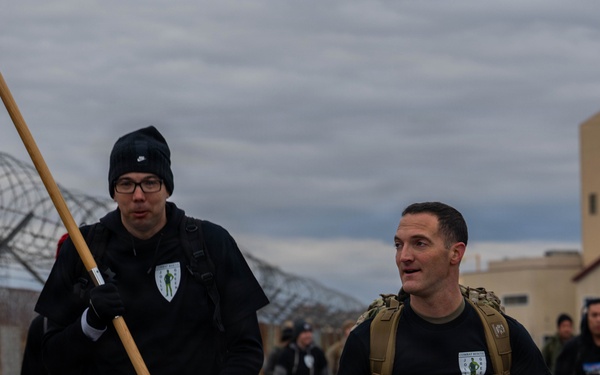 Aviano AB takes part in Jolly 22 memorial ruck