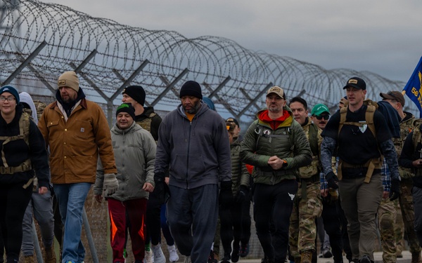 Aviano AB takes part in Jolly 22 memorial ruck