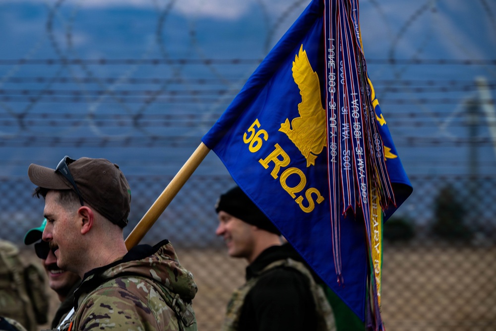 Aviano AB takes part in Jolly 22 memorial ruck