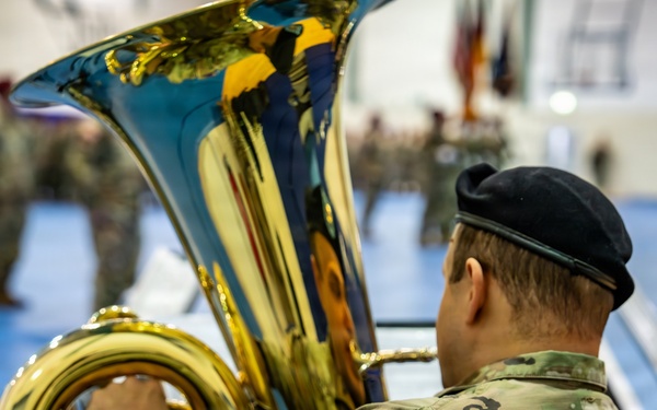1-91 CAV Reflags to 3-504 PIR During Ceremony at Grafenwoehr Training Area