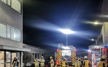 USAG Rheinland-Pfalz and German Firefighter joint training strengthens community safety