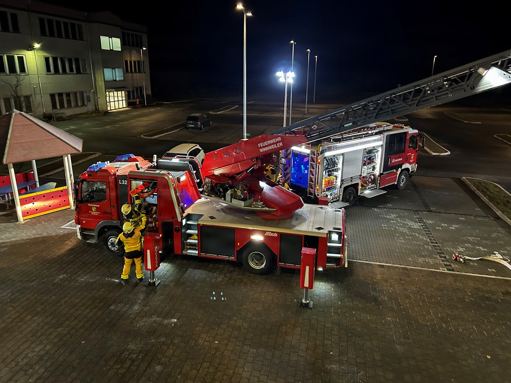 USAG Rheinland-Pfalz and German Firefighter joint training strengthens community safety