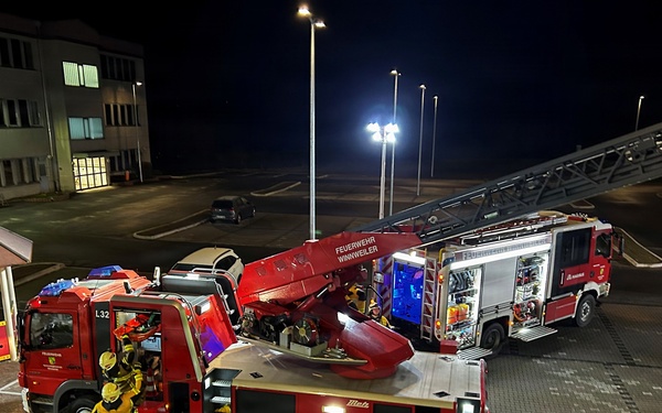 USAG Rheinland-Pfalz and German Firefighter joint training strengthens community safety