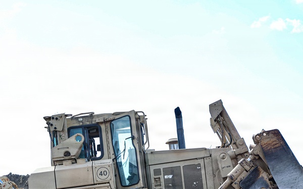 22nd MEU(SOC) | CLB Conducts Anti-tank Ditches and Berm Construction in Puerto Rico