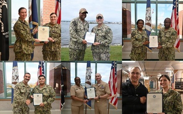 Navy Medicine Readiness and Training Command New England awarded the the Fiscal Year 2025 Bureau of Medicine and Surgery Retention Excellence Award