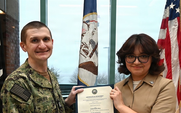 Navy Medicine Readiness and Training Command New England Sailor Promoted