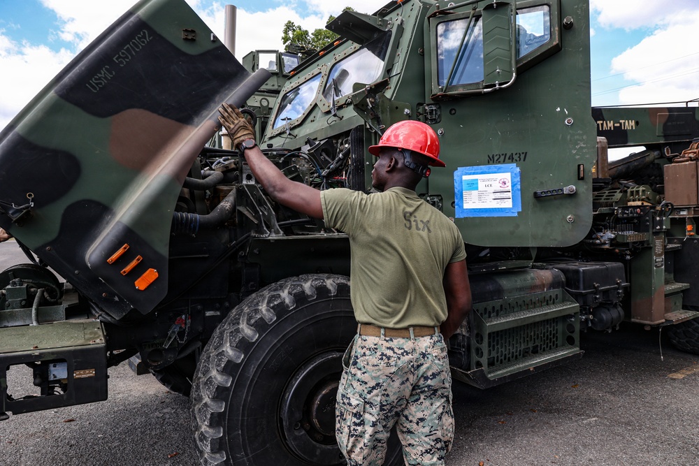 22nd MEU(SOC) | CLB Conducts Operational Checks in Puerto Rico