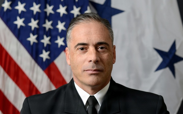 Rear Adm. David Buzzetti Official Portrait