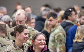 Task Force Alpine performs color-casing ceremony